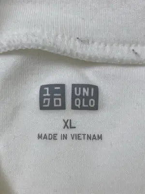 UNIQLO/ユニクロ/Tシャツ/カットソー/トップス/ホワイト/XL