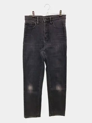 UNIQLO JEANS/ユニクロジーンズ/デニムパンツ/パンツ/ブラック/25(63.5cm)