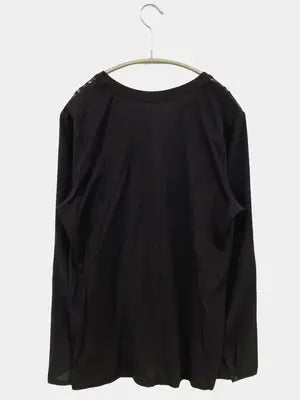 NAF NAF/ナフナフ/Tシャツ/カットソー/トップス/ブラック/L