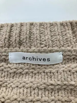 archives/アルシーヴ/ニット/セーター/トップス/ベージュ/M