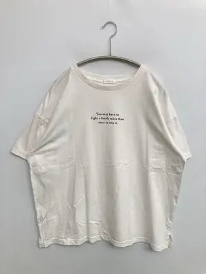 COLZA/コルザ/Tシャツ/カットソー/トップス/ホワイト/L