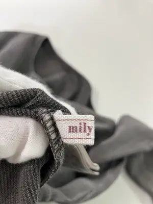 mily bilet/Tシャツ/カットソー/トップス/グレー/M