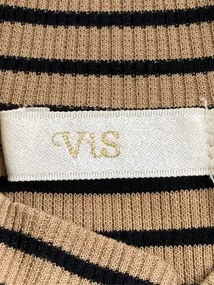 ViS/ビス/Tシャツ/カットソー/トップス/ベージュ/M