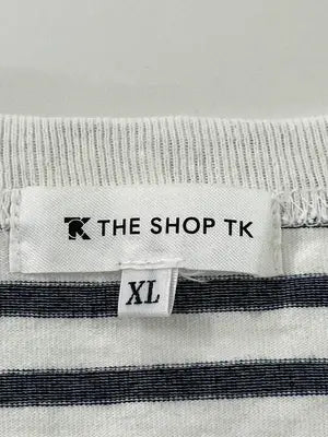 THE SHOP TK/ザショップティーケー/Tシャツ/カットソー/トップス/ホワイト/XL