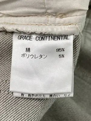 GRACE CONTINENTAL/グレースコンチネンタル/デニムパンツ/パンツ/グレー/36