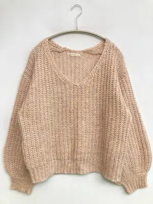 continuer de NICE CLAUP/コンティニューデナイスクラップ/ニット/セーター/トップス/ベージュ