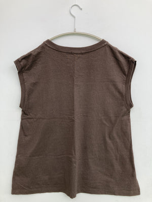 Samansa Mos2/サマンサモスモス/ノースリーブ/トップス/ブラウン/F