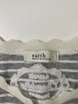 earth music&ecology/アースミュージックアンドエコロジー/Tシャツ/カットソー/トップス/グレー/F