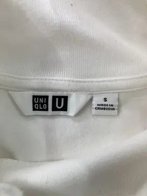 UNIQLO U/ユニクロユー/スウェット/トップス/ホワイト/S