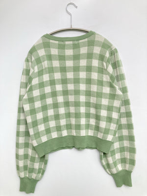 Chip Clip/チップクリップ/カーディガン/ボレロ/トップス/ライトグリーン/L