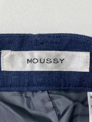 MOUSSY/マウジー/スラックス/パンツ/ネイビー/1