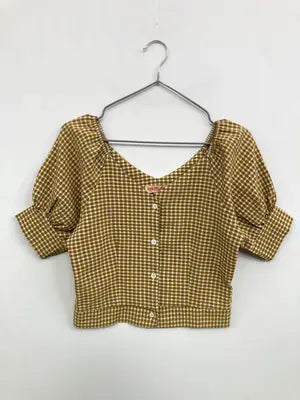 Fashion/ファッション/シャツ/ブラウス/トップス/ブラウン