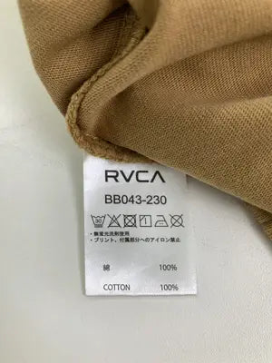 RVCA/ルーカ/Tシャツ/カットソー/トップス/ベージュ/XS