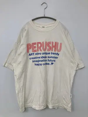 Perushu/ペルーシュ/Tシャツ/カットソー/トップス/ホワイト/S