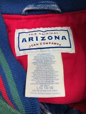 THE ORIGINAL ARIZONA JEAN COMPANY/デニムジャケット/ジャケット/アウター/ブルー/L/G 14-16