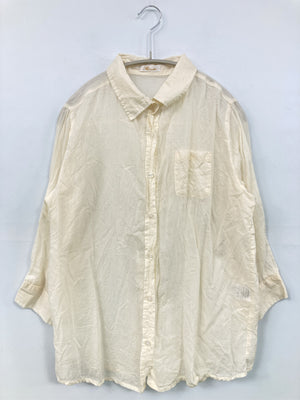 Shinetie/シャツ/ブラウス/トップス/アイボリー/L