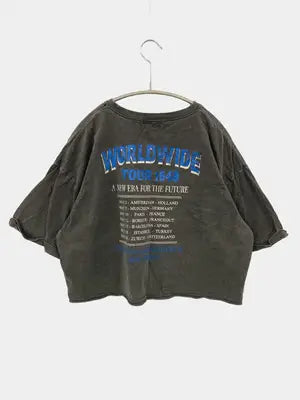 Linoluce/リノルーセ/Tシャツ/カットソー/トップス/グレー/M