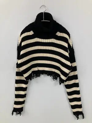ZARA/ザラ/ニット/セーター/トップス/ブラック/M