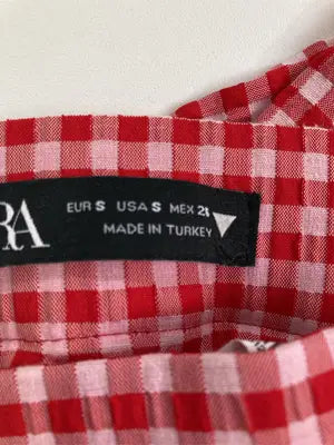 ZARA/ザラ/その他パンツ/パンツ/レッド/EUR S