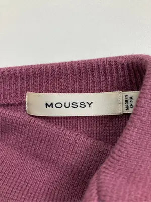 MOUSSY/マウジー/ニット/セーター/トップス/パープル/F