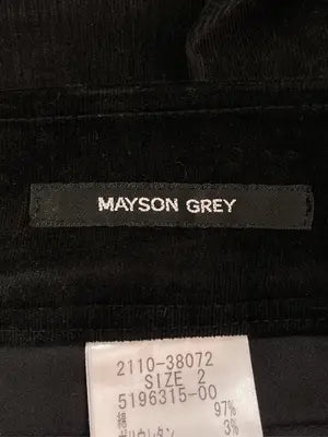 MAYSON GREY/メイソングレイ/ミモレ/半端丈スカート/スカート/ブラック/2