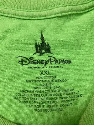 Disney Park`s/Tシャツ/カットソー/トップス/ライトグリーン/XXL