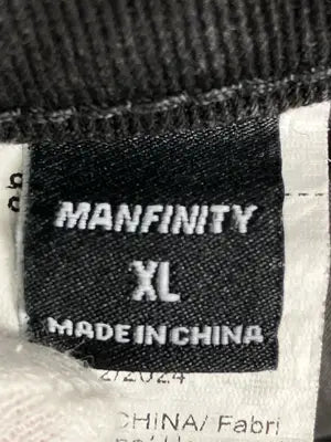 MANFINITY/マンフィニティ/デニムパンツ/パンツ/ブラック/XL