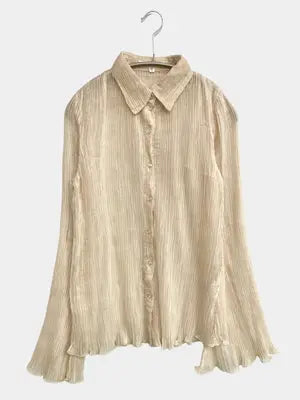 MOUSSY/マウジー/シャツ/ブラウス/トップス/ベージュ/F