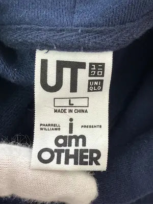 UNIQLO UT/ユニクロユーティー/パーカー/トップス/ネイビー/L