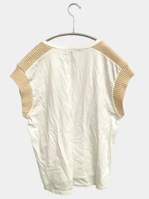 ZARA/ザラ/Tシャツ/カットソー/トップス/アイボリー/S