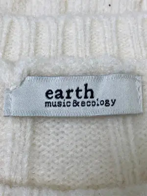 earth music&ecology/アースミュージックアンドエコロジー/ニット/セーター/トップス/アイボリー/F
