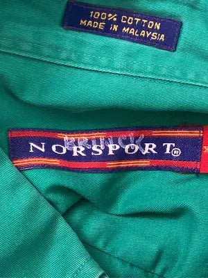 NORSPORT/シャツ/ブラウス/トップス/グリーン/XXL