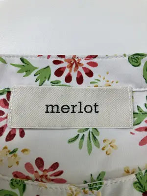 merlot/メルロー/シャツ/ブラウス/トップス/ホワイト/F