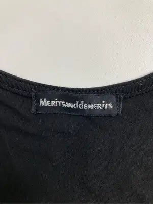 MERITSANDDEMERITS/ベスト/トップス/ブラック