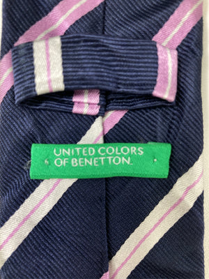 UNITED COLORS OF BENETTON/ユナイテッドカラーズオブベネトン/ネクタイ/ファッション雑貨/ネイビー