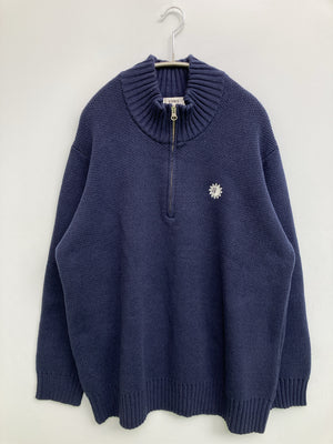 Evris/エヴリス/ニット/セーター/トップス/ネイビー/F