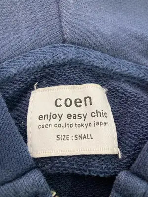 coen/コーエン/パーカー/トップス/ネイビー/SMALL