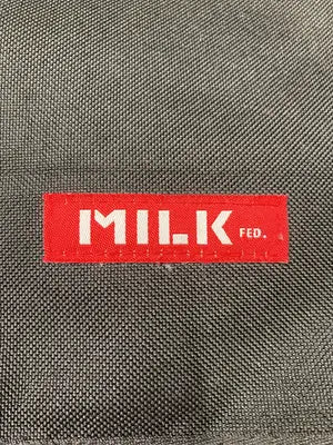 MILK FED./ミルクフェド/メッセンジャーバッグ/バッグ/ブラック