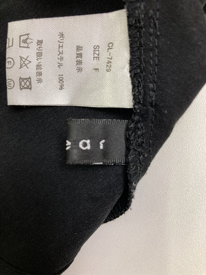 clear/クリア/シャツ/ブラウス/トップス/ブラック/F