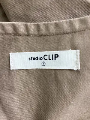 studio CLIP/スタディオクリップ/シャツワンピース/ワンピース/ドレス/ベージュ/F