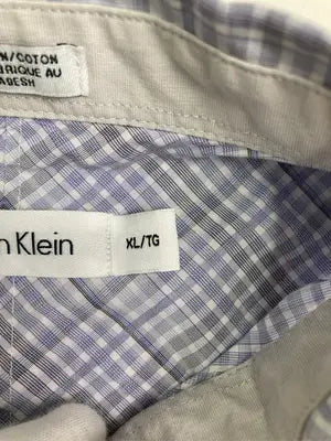 Calvin Klein/カルバンクライン/シャツ/ブラウス/トップス/ブルー/XL/TG