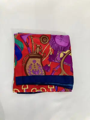 ストール/ショール/ファッション雑貨/レッド