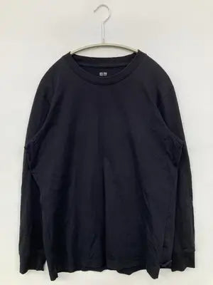 UNIQLO/ユニクロ/Tシャツ/カットソー/トップス/ブラック/M