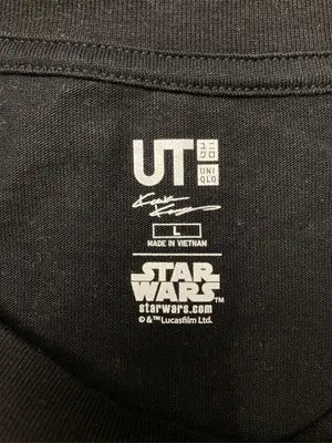UNIQLO/ユニクロ/Tシャツ/カットソー/トップス/ブラック/L