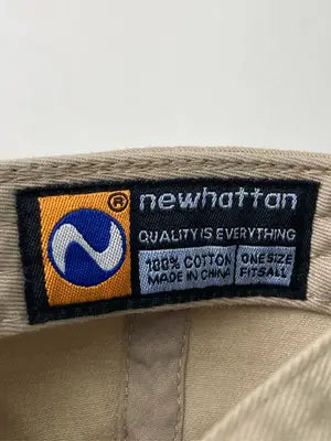 NEWHATTAN/ニューハッタン/キャップ/帽子/ベージュ/ONESIZE FITSALL