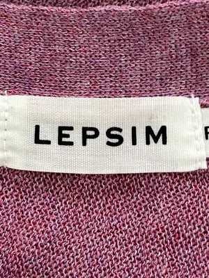 LEPSIM/レプシィム/ニット/セーター/トップス/レッド/F