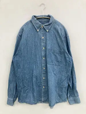 UNIQLO/ユニクロ/シャツ/ブラウス/トップス/ブルー/L