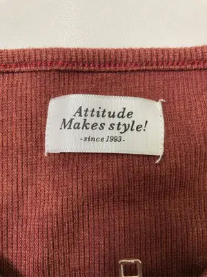Attitude makes style!/アティチュードメイクススタイル/カーディガン/ボレロ/トップス/ブラウン/F