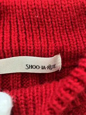 SHOO LA  RUE/シューラルー/ニット/セーター/トップス/レッド/M