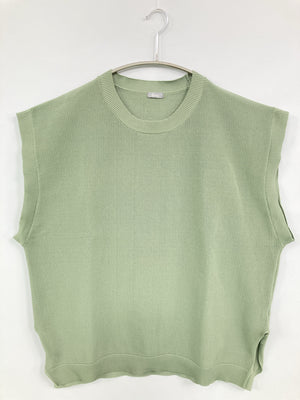 relume/レリューム/ベスト/トップス/ライトグリーン/L